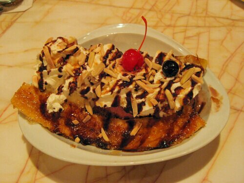 World's Best Banana Split