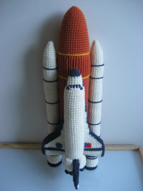 Crochet Space Shuttle